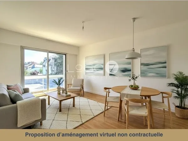 NANTES - QUARTIER SAINT DONATIEN / COUDRAY - Appartement 3 pièces - 60m2