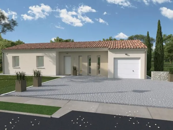 Terrain + maison 101 m²