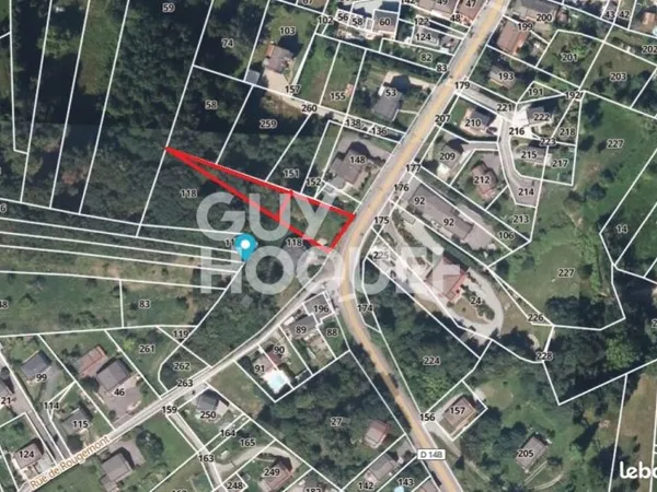 Terrain 800 m² LAUW