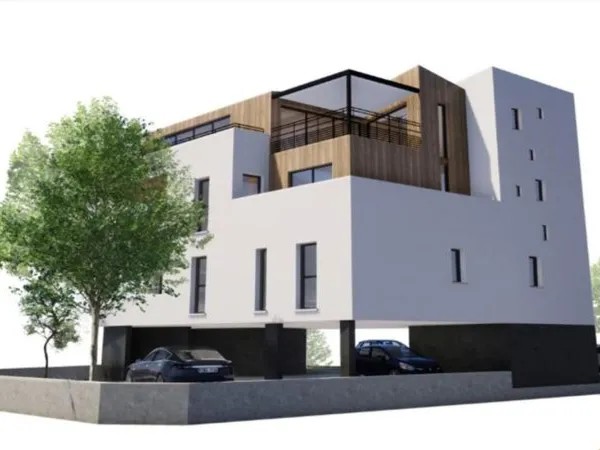 Terrain + permis Purgé de 4 appartements