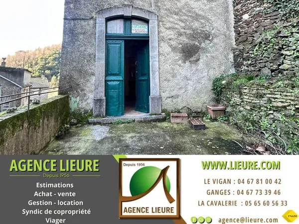 En Cévennes, Maison de village à rénover, à vendre