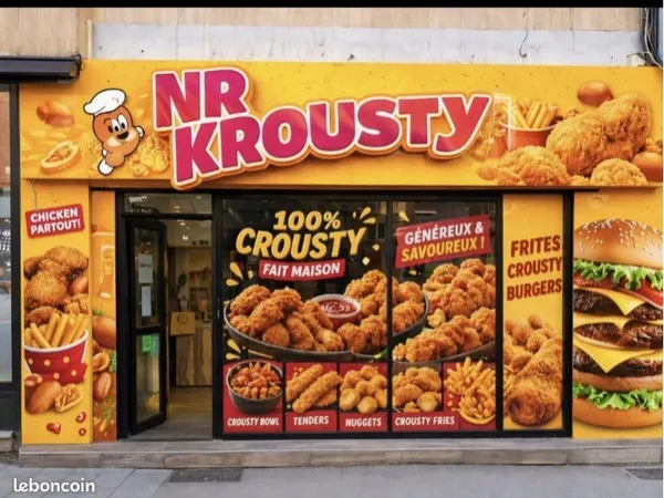 Restaurant, fast-food, top, emplacement