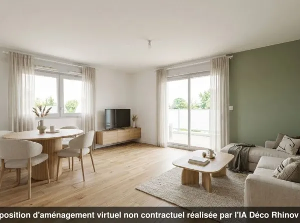 Appartement 3 pièces 65 m²