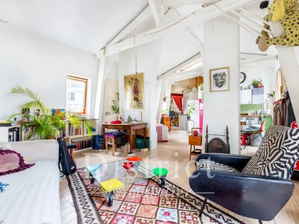 Montgalet - Gare de Lyon : Duplex 120m² calme et lumineux