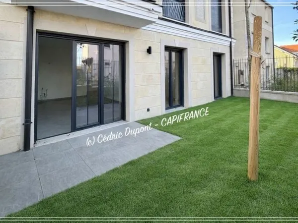 Appartement à vendre 3 pièces 63m2 - LE PERREUX SUR MARNE (94) - Jardin 47m2 - Parking