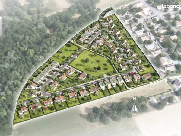 Terrain 288 m² Delle