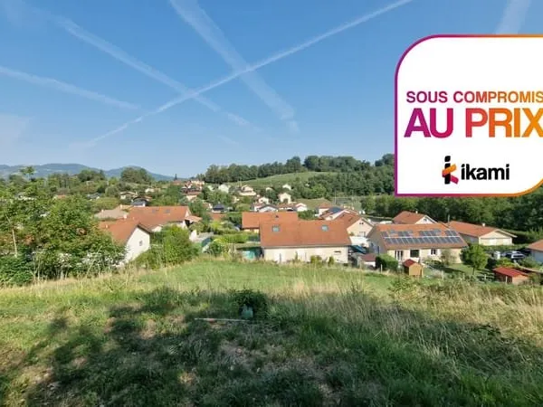 Terrain à bâtir sur les hauteurs, hors lotissement, vue déga