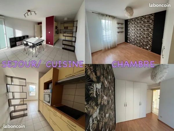 2 Pièces · 43 m² · Bischheim 67800 · Quartier Canal - Pont Phario