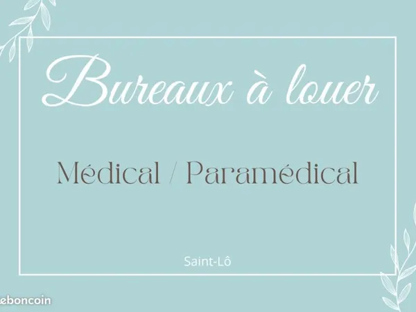 Bureau médical à louer