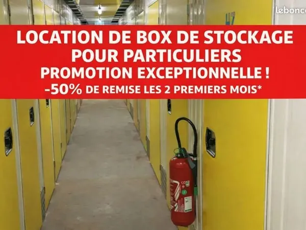 Box à louer - Garde meuble de 1m2 à 6m2 Bordeaux - Bacalan - Floirac