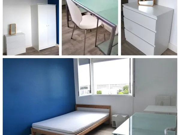 chambre meublée étudiante à Rennes