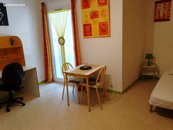 A louer studio dans résidence pour étudiant