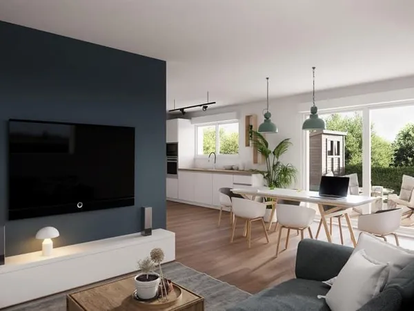 Rez-de-jardin avec grand extérieur à 5 min de Haguenau