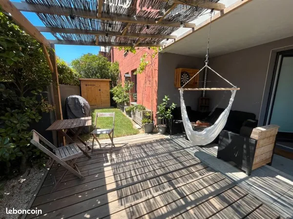 🏡T3 RDC surélevé, Terrasse & Jardin privatif + Parking sous-sol sécurisé - Toulouse LESPINET