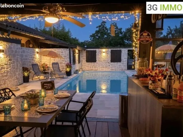 Domaine exceptionnel avec gite 350 m² | 12 chambres | Piscine