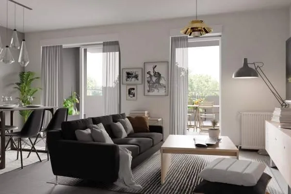 Appartement 3 pièces / balcon / Terrasse / parking - 260 409€