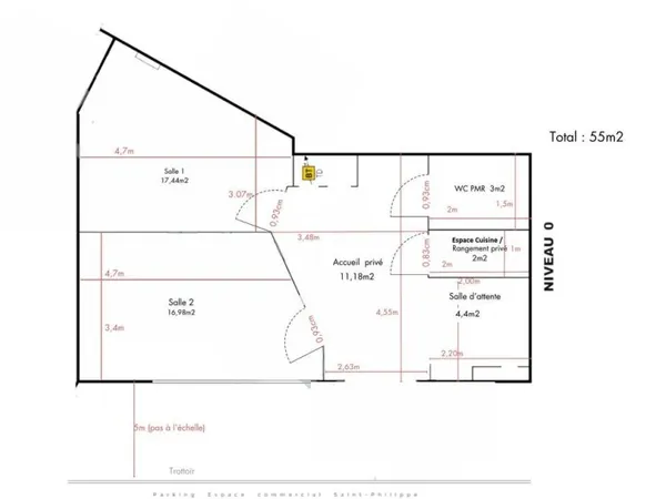 Local 55 m²