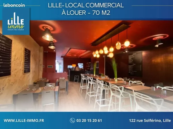 Restauration 70 m² LILLE