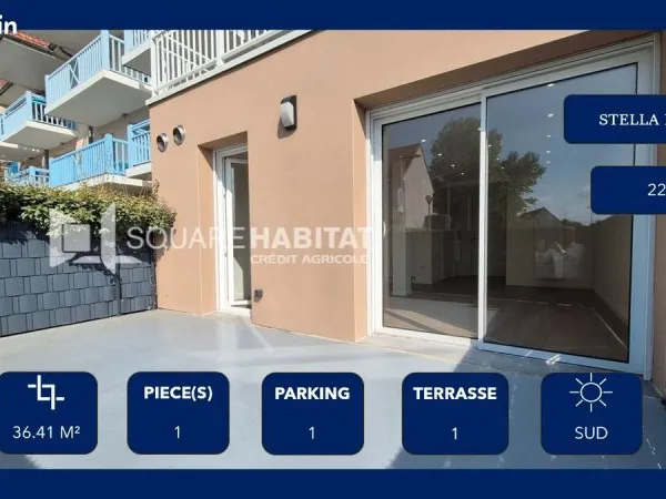 Appartement 1 pièce 36 m²