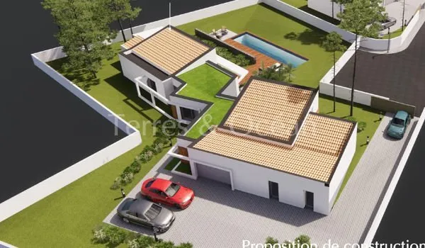 Terrain 1451 m²