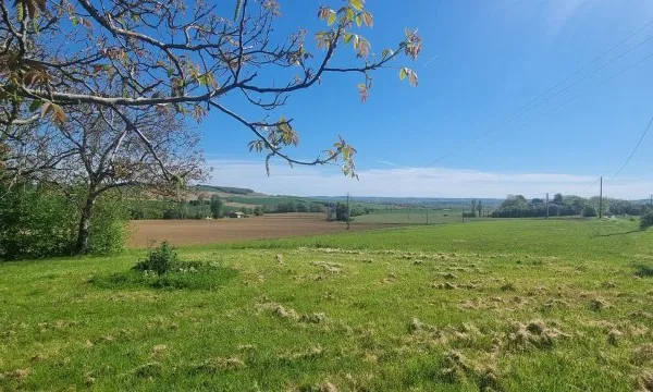 Beau terrain prêt à accueillir votre projet, dans un environnement calme et accessible !