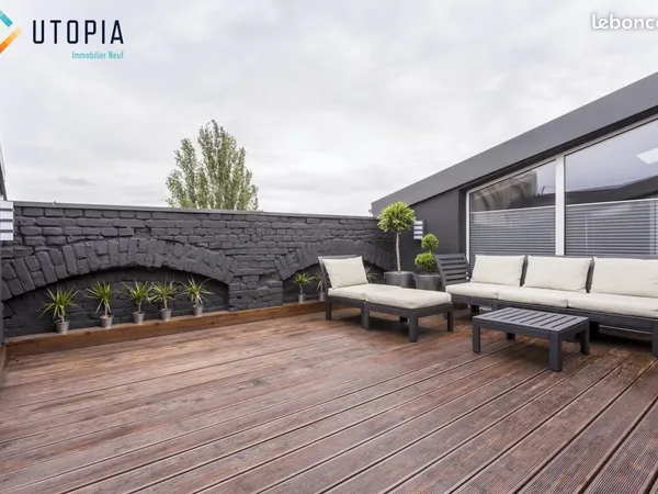 Studio 1 pièce 40 m²