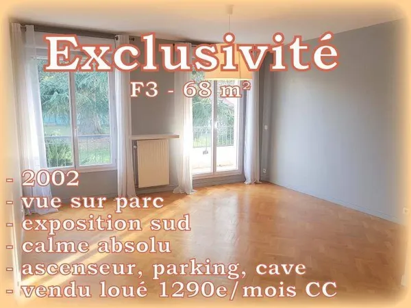 Appartement 3 pièces 68 m²
