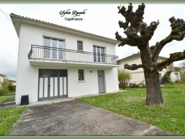 Maison à vendre 5 pièces PUJOLS (47) quartier très calme, jardin plat et clos