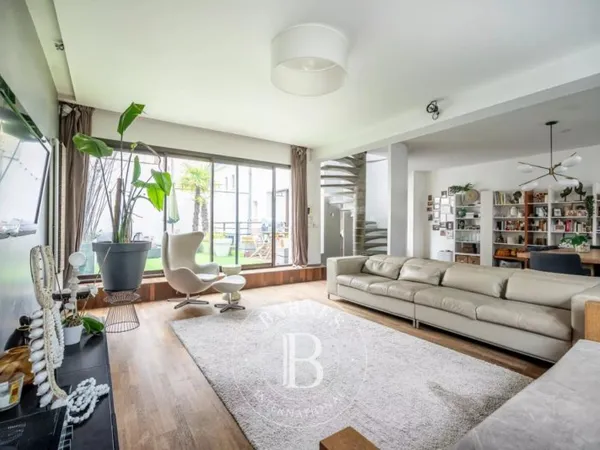 ASNIERES FLACHAT - MAISON CONTEMPORAINE 6 CHAMBRES - TERRASSE DE