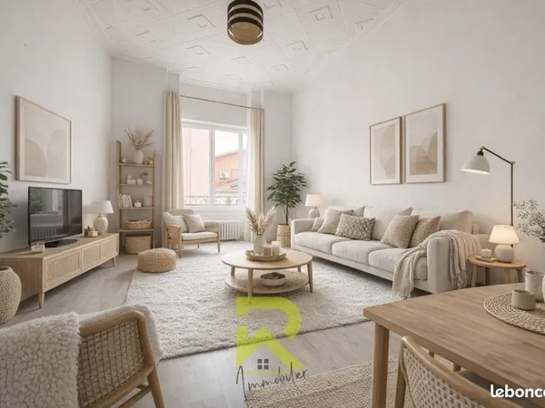 Appartement 2 pièces 55 m²