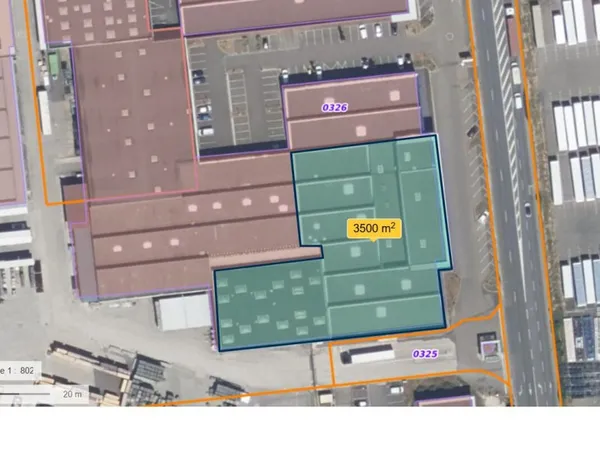 AUXERRE AV JEAN MERMOZ - BATIMENT COMMERCIAL sur 3500m2 et 6400m² de Terrain