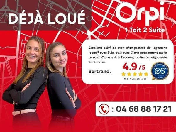 Appartement 2 pièces 32 m²