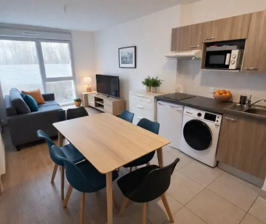 Appartement Marquette Lez Lille 2 pièces 42 m2