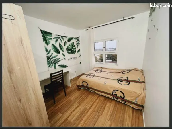 🔥Une grande chambre qui près de A et toutes les commodités