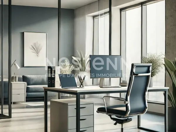 Bureau à louer dans une espace partagé.