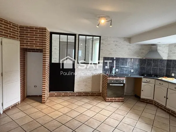 Maison individuelle 109m²- 3 chambres- Garage
