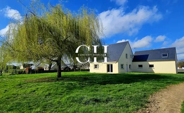 Maison secteur Landéhen - 5 chambres - Terrain de 2176m2 entièrement clos