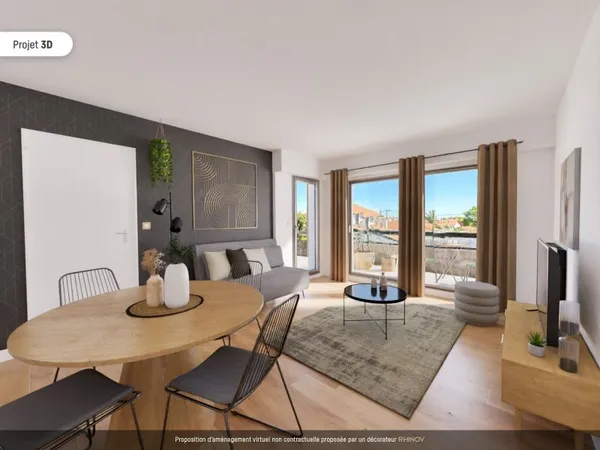 OFFRE EN COURS ! ANGLET CHASSIN T1 + balcon et parking