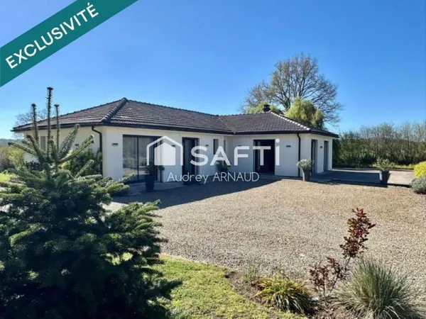 Superbe maison de plain-pied, au calme!