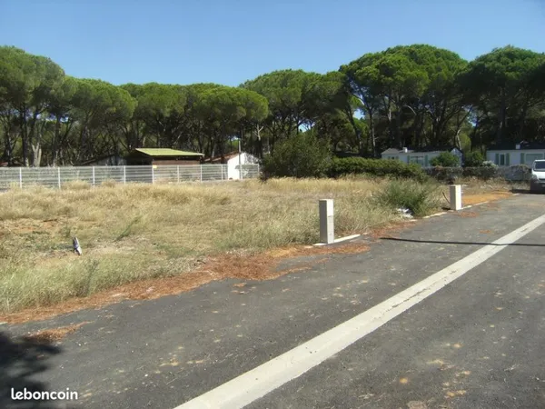 Terrain a bâtir bord de mer avec permis de construire accorde