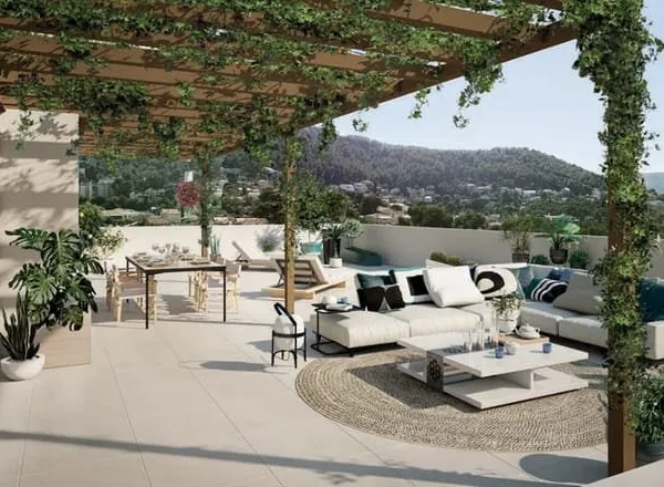 Appartement T4 + 57m² de toit terrasse plein Ouest + box en sous-sol