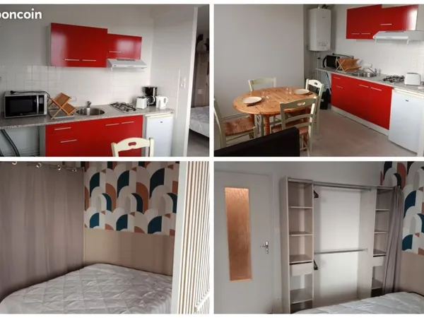 Appartement meublé 29m2