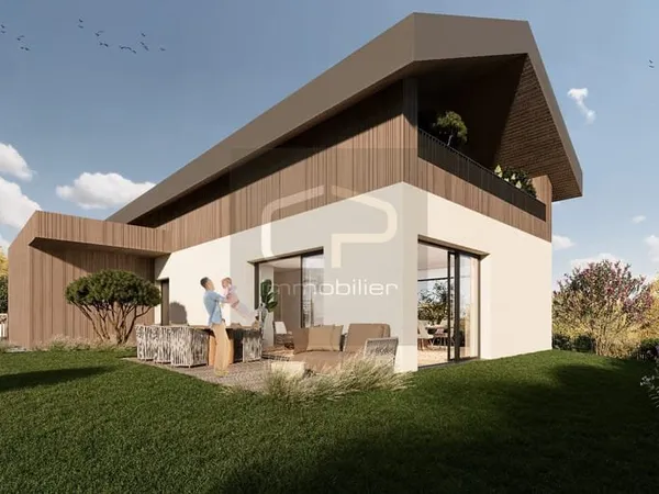 Maison individuelle de prestige à vendre à Annecy-le-Vieux - Secteur Sur les Bois - Jardin, suites, 