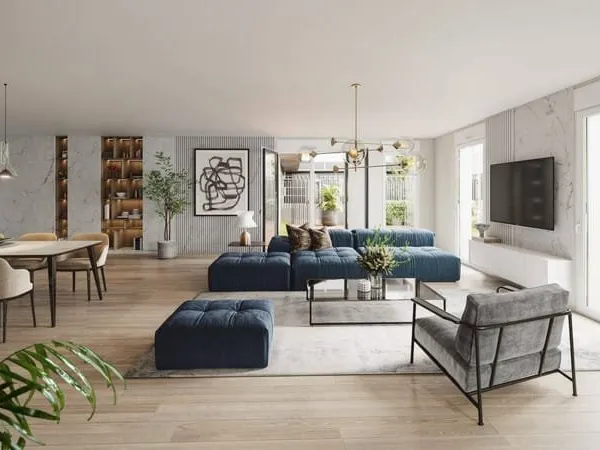 Appartement 3 pièces 64 m²