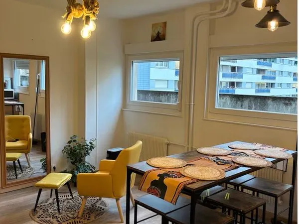 ✨ À VENDRE - Superbe F3 meublé au coeur de Mulhouse (68100) ✨