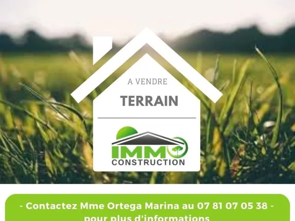Terrain 934 m² Rion Des Landes