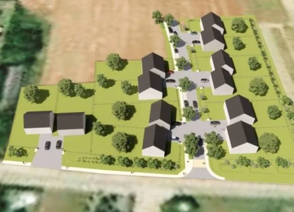 Terrain 684 m²