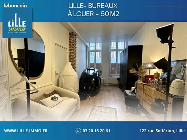 Local commercial 50 m² LILLE