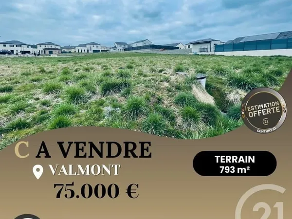 Terrain 793 m²