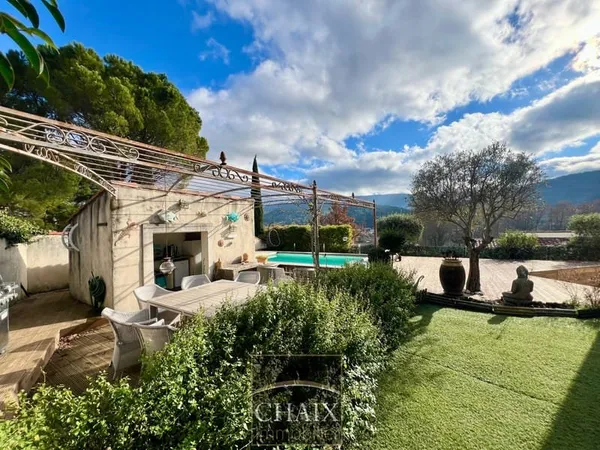 13390 AURIOL - Villa T7 sans travaux tout à pied avec vue et